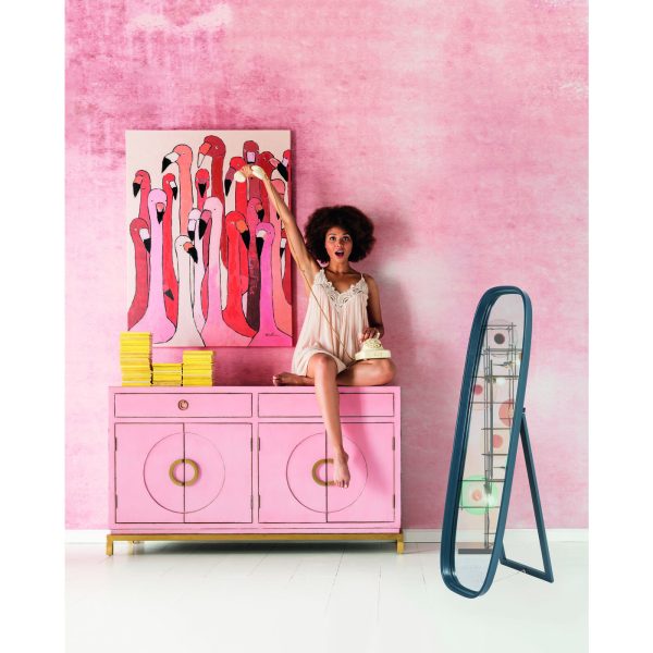 Зеркало Hipster, коллекция "Хипстер" 65*65*15, Зеркальное стекло, Нержавеющая сталь, МДФ, Латунь — изображение 2