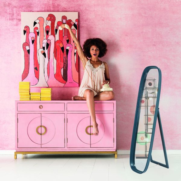 Зеркало Hipster, коллекция "Хипстер" 65*65*15, Зеркальное стекло, Нержавеющая сталь, МДФ, Латунь — изображение 3