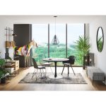 Стул с подлокотниками Brentwood, коллекция "Брентвуд" 58*78*53, Полиуретан, Полипропилен, Сталь, Черный — изображение 2