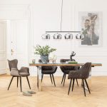 Стул мягкий Marshall, коллекция "Маршал" 57*91*66, Полиэстер, Полиуретан, Бук, Фанера, Серый — изображение 4