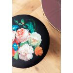 Пуф Cherry, коллекция "Вишня" 35*42*35, Полиэстер, ДСП, Черный — изображение 3