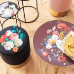 Пуф Cherry, коллекция "Вишня" 35*42*35, Полиэстер, ДСП, Черный — изображение 4