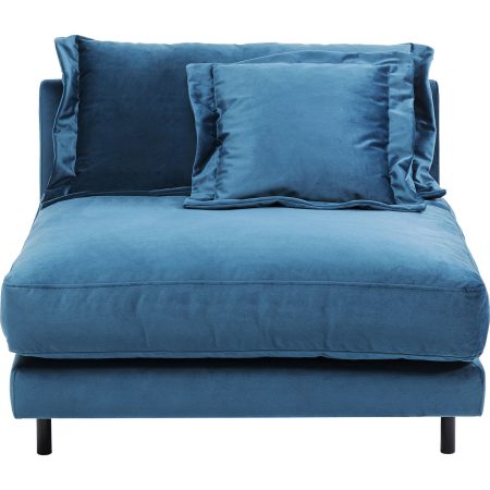 Элемент прямой к дивану Lullaby, коллекция "Колыбельная" 100*97*101, Полиэстер, Полиуретан, Сосна, Сталь, Синий