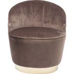 Кресло Cherry, коллекция "Вишня" 60*76*61, Полиэстер, Полиуретан, ДСП, Сталь, Коричневый