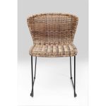 Стул Sansibar, коллекция "Занзибар" 53*78*56, Сталь, Полиэтилен, Коричневый