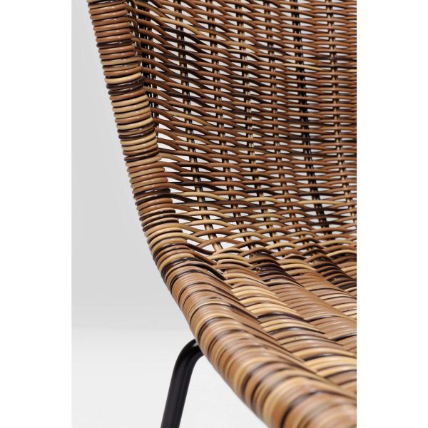 Стул Sansibar, коллекция "Занзибар" 53*78*56, Сталь, Полиэтилен, Коричневый — изображение 4