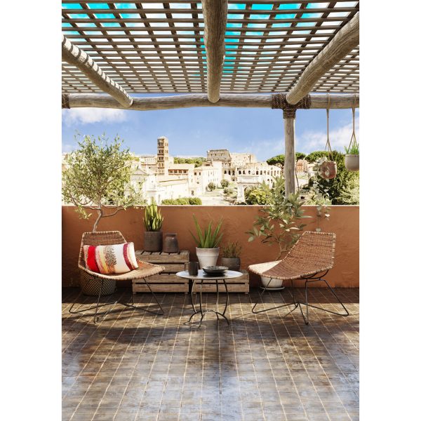 Стул Sansibar, коллекция "Занзибар" 78*71*60, Сталь, Полиэтилен, Коричневый — изображение 3