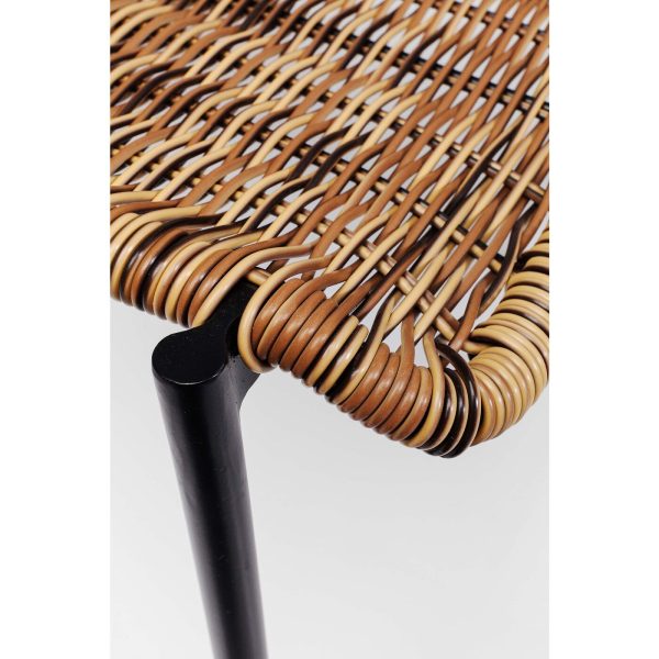 KARE-84117-detail-a-1400x1400 Стул Tansania, коллекция "Танзания" 54*82*56, Сталь, Полиэтилен, Коричневый — изображение 4