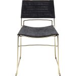 Стул Hugo, коллекция "Хьюго" 48*76*45, Сталь, Полиэстер, Черный