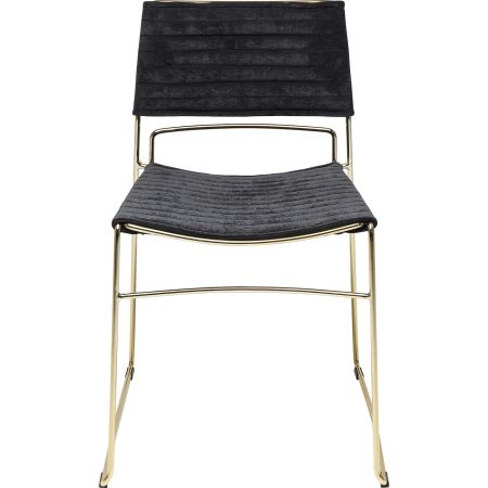 Стул Hugo, коллекция "Хьюго" 48*76*45, Сталь, Полиэстер, Черный