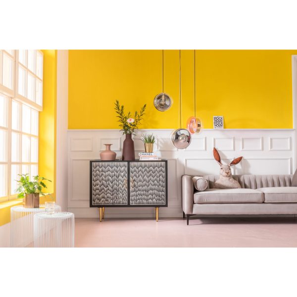 Диван Variete, коллекция "Водевиль" 221*68*87, Полиэстер, Полиуретан, Сосна, Сталь, Серый — изображение 2