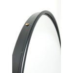 Зеркало сферическое Fiesta, коллекция "Фиеста" 100*100*11, АБС-пластик, Сталь, МДФ, Черный — изображение 3