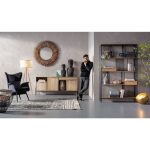 Кресло Tudor, коллекция "Тюдор" 78*100*80, Бархат, Полиуретан, МДФ, Бук, Черный — изображение 4