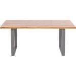 Стол Jacky, коллекция "Джеки" 180*76*90, Сталь, Дуб, Коричневый