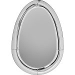 Зеркало Bounce, коллекция "Боунч" 80*115*3, Зеркальное стекло, МДФ, Бесцветный