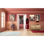 Буфет Illumino, коллекция "Свечение" 160*80*40, МДФ, Сталь, Золотой — изображение 3