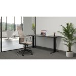 Кресло офисное Labora, коллекция "Лабора" 58*128*56, Полиэстер, Сталь, Тополь, Нейлон, Бежевый — изображение 3