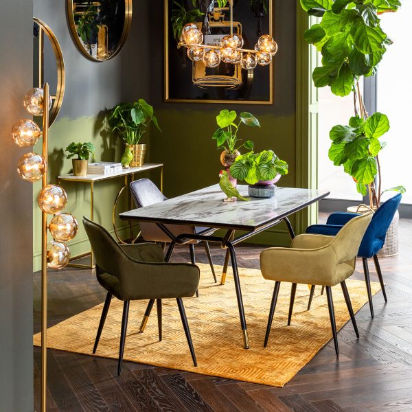 Стул мягкий с подлокотниками San Fransico, коллекция "Сан Франциско" 59*82*61, Полиэстер, Полиуретан, Фанера, Сталь, Оливковый — изображение 4