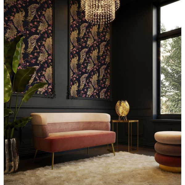 Диван Sandwich, коллекция "Сэндвич" 125*64*64, Полиуретан, ДСП, Сталь, Полиэстер, Розовый — изображение 3