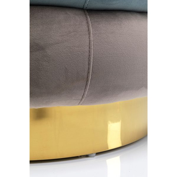 Пуф Sandwich, коллекция "Сэндвич" 63*44*63, Полиэстер, МДФ, Сталь, Мультиколор — изображение 3