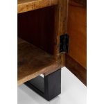 Буфет Kalif, коллекция "Калиф", ручная работа 160*70*40, Манго, Стекло, Сталь, Восстановленная древесина, Коричневый — изображение 4