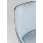 Стул мягкий East Side, коллекция "Ист Сайд" 52*88*59, Бархат, Полиуретан, Фанера, Сталь, Серебряный — изображение 3