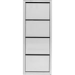 Шкаф для обуви Luxury, коллекция "Роскошь" 55*162*30, Зеркальное стекло, МДФ, Бесцветный