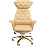 Кресло офисное Brady, коллекция "Брейди" 80*128*64, Полиуретан, Алюминий, Песочный