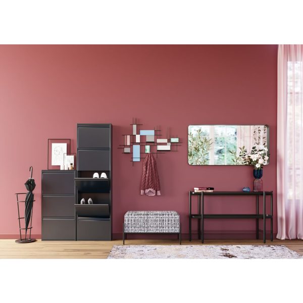 KARE-85300-master-mood-a-1400x1400 Скамья Button, коллекция "Пуговицы" 80*43*40, Полиэстер, Полиуретан, МДФ, Сталь, Серый — изображение 2