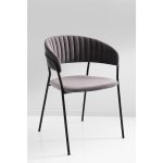 Стул мягкий с подлокотниками Bella, коллекция "Белла", количество предметов 2 57*78*54, Полиэстер, Полиуретан, Сталь, Серый — изображение 2