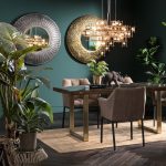 Зеркало Rope, коллекция "Веревка", ручная работа 115*115*9, Сталь, Зеркальное стекло, МДФ, Серый — изображение 4