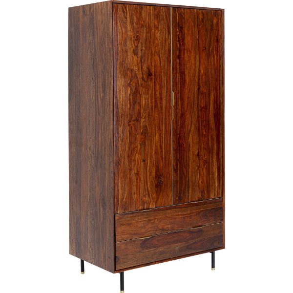 Шкаф Ravello, коллекция "Равелло" 100*190*58, Палисандр, МДФ, Сталь, Коричневый — изображение 4