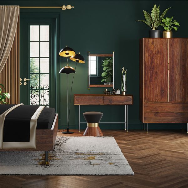 Зеркало Ravello, коллекция "Равелло" 55*80*3, Палисандр, Сталь, Зеркальное стекло, Коричневый — изображение 4