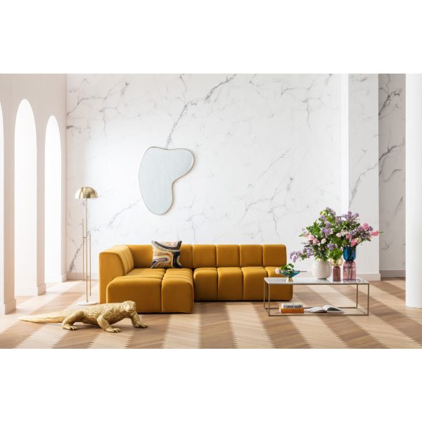 KARE-85497-master-mood-a-1400x1400 Диван угловой Bel Ami, коллекция "Милый друг" 265*70*210, Полиуретан, Фанера, Полипропилен, Полиэстер, Желтый — изображение 2