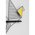 Вешалка настенная Origami, коллекция "Оригами" 115*37*5, Сталь, Черный — изображение 2