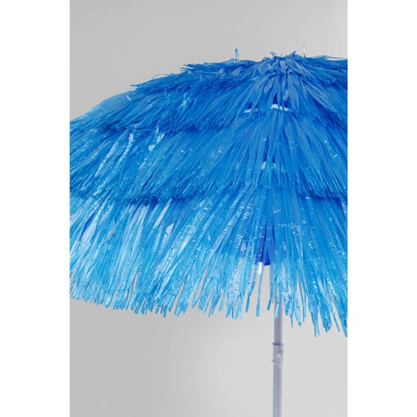 Зонт складной Hawaii, коллекция "Гавайи" 14*200*15, Полиэстер, Сталь, Синий — изображение 4