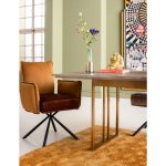 Кресло Chelsea, коллекция "Челси" 65*90*60, Полиэстер, Полиуретан, Фанера, Сталь, Коричневый — изображение 2