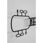 Вешалка настенная Guitar, коллекция "Гитара" 81*31*7, Сталь, Черный — изображение 4