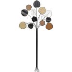 Вешалка настенная Tree, коллекция "Дерево" 88*188*6, Сталь, Черный