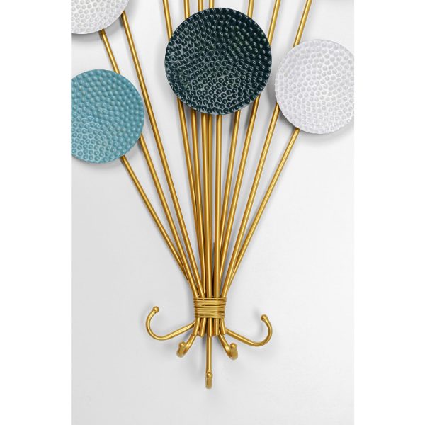 Вешалка настенная Bowls, коллекция "Шары" 50*120*5, Сталь, Мультиколор — изображение 2