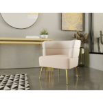 Кресло Sandwich, коллекция "Сэндвич" 65*74*64, Полиуретан, Сталь, ДСП, Полиэстер, Бежевый — изображение 3