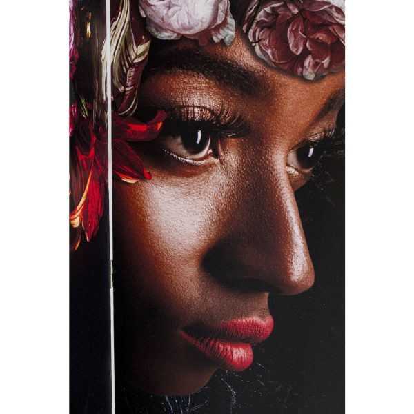 Ширма Lady Flowers, коллекция "Дама в цветах", количество предметов 2 120*180*3, Полиэстер, Ель, Мультиколор — изображение 3