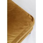 Элемент пуф к дивану Discovery, коллекция "Дискавери" 102*50*102, Полиэстер, Пенополиуретан, Сосна, Сталь, Оранжевый — изображение 4