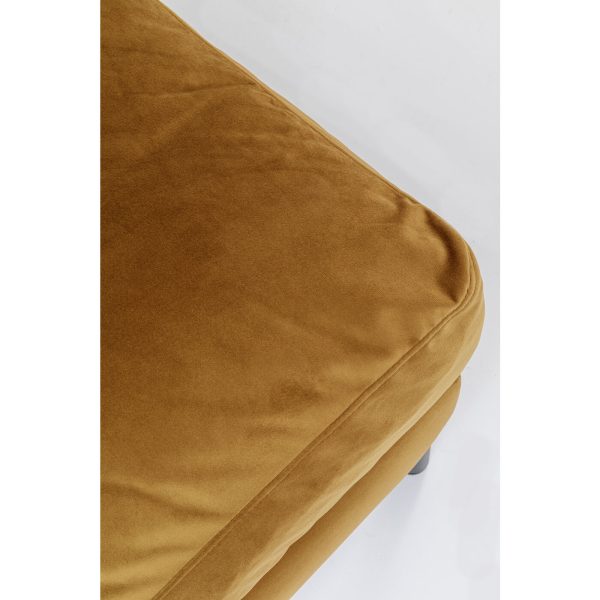 Элемент пуф к дивану Discovery, коллекция "Дискавери" 102*50*102, Полиэстер, Пенополиуретан, Сосна, Сталь, Оранжевый — изображение 4