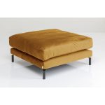 Элемент пуф к дивану Discovery, коллекция "Дискавери" 102*50*102, Полиэстер, Пенополиуретан, Сосна, Сталь, Оранжевый — изображение 3