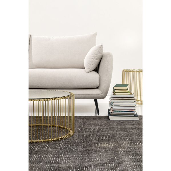 Диван угловой Amalfi, коллекция "Амальфи" 275*83*159, Полиэстер, Полиуретан, Сталь, Эвкалипт, Бежевый — изображение 3