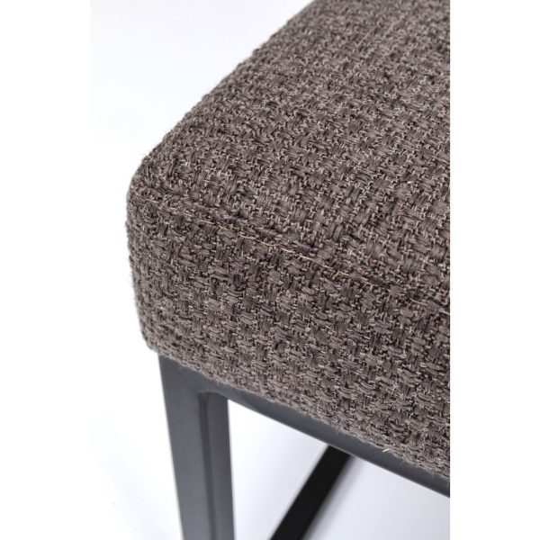 KARE-86031-detail-b-1400x1400 Скамья мягкая Smart, коллекция "Смарт" 90*40*40, Полиэстер, Пенополиуретан, Фанера, Сталь, Коричневый — изображение 4
