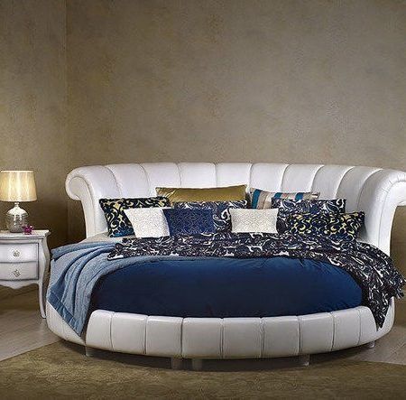 Дизайнерская круглая кровать Letto Rotondo GM01
