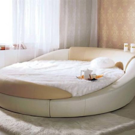 Дизайнерская круглая кровать Letto Rotondo GM03