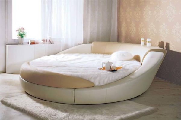 Дизайнерская круглая кровать Letto Rotondo GM03
